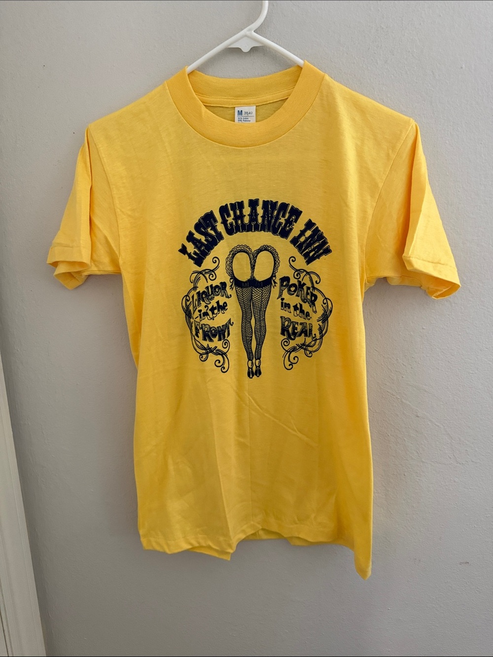 Vintage screen print deadstock graphic tee size M